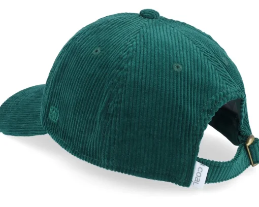 Dad Cap-Coal The Whidbey Ultra Low Profile Dark Green Dad Cap -