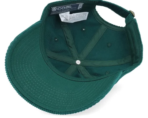 Dad Cap-Coal The Whidbey Ultra Low Profile Dark Green Dad Cap -