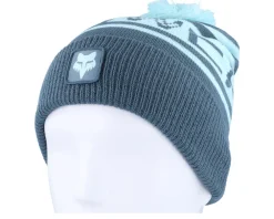 Motor | Pom Beanies-Fox Throttle Beanie Dark Vin Pom -