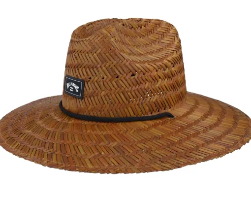 New Billabong Tides Brown Straw Hat -