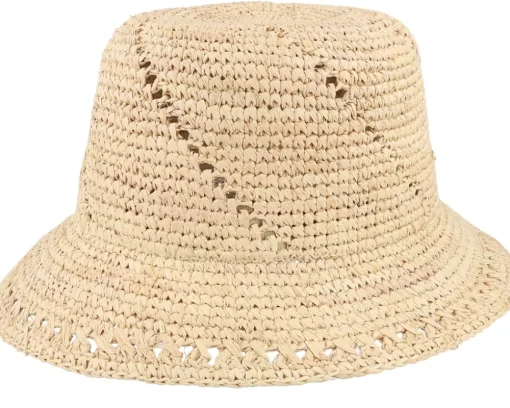 Buckets | Straw Hat-Barts Tikia Hat Natural Straw Bucket -
