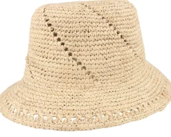 Buckets | Straw Hat-Barts Tikia Hat Natural Straw Bucket -