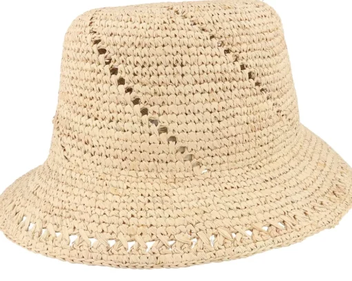 Buckets | Straw Hat-Barts Tikia Hat Natural Straw Bucket -
