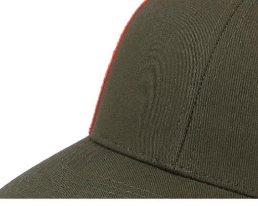Trucker-Hunter Tiny Deer Antlers Dark Mash/Fluorescent Orange Trucker - Green