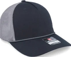 Trucker-Hunter Tiny Deer Antlers 112fpr Split Black/Charcoal A-Frame Trucker -