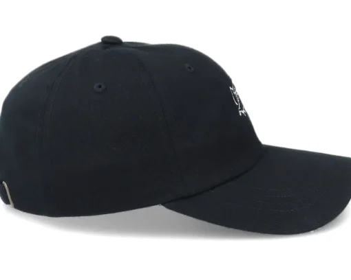 Dad Cap-Abducted Tiny Grim Reaper Ice Latte Black Dad Cap -