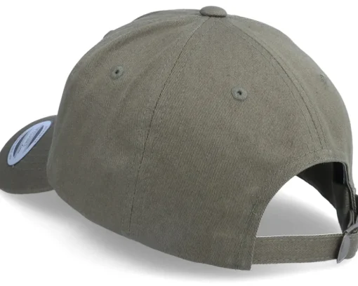 Dad Cap-Abducted Tiny Half Lemon Olive Dad Cap -
