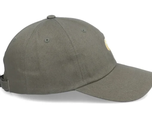 Dad Cap-Abducted Tiny Half Lemon Olive Dad Cap -