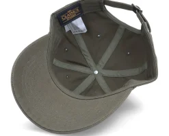 Dad Cap-Abducted Tiny Half Lemon Olive Dad Cap -