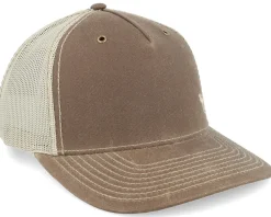 Trucker-Hunter Tiny Moose 112wh Hawthorne Split Buck/Khaki A-frame Trucker - Brown