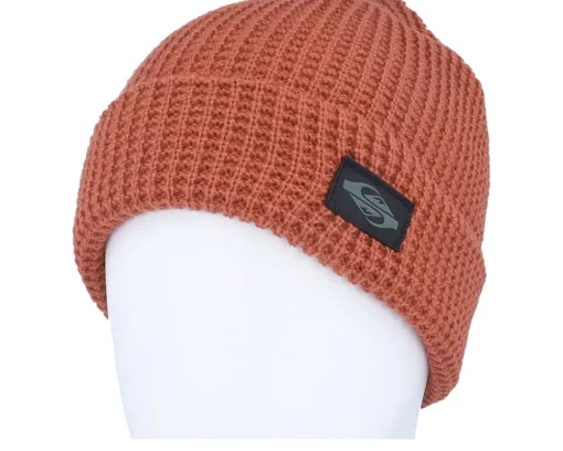 Cuff Beanies-Quiksilver Tofino Beanie Marsala Red Cuff -