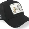 Trucker-Capslab Tom & Jerry Black A-Frame Trucker -