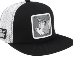 Trucker-Capslab Tom & Jerry Tom Black/White Trucker -