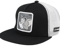 Trucker-Capslab Tom & Jerry Tom Black/White Trucker -