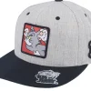 Snapback-Tom & Jerry Tom Angry Heather Grey/Black Snapback -