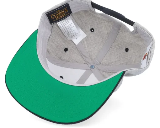 Snapback-Tom & Jerry Tom Angry Heather Grey/Black Snapback -