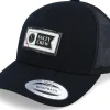 Trucker-Salty Crew Topstitch Retro Black Trucker -