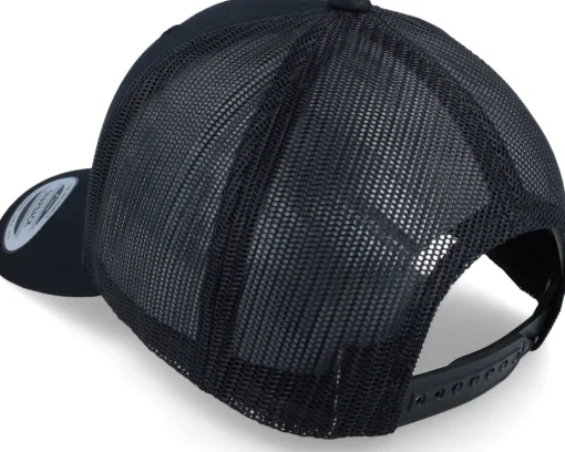 Trucker-Salty Crew Topstitch Retro Black Trucker -