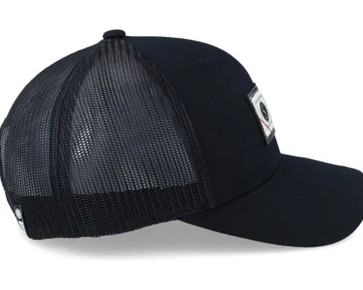 Trucker-Salty Crew Topstitch Retro Black Trucker -