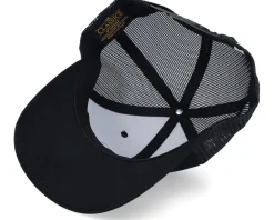 Trucker-Salty Crew Topstitch Retro Black Trucker -