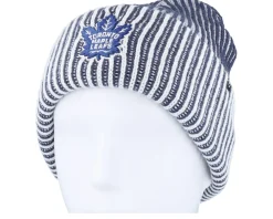 Discount 47 Brand Toronto Maple Leafs Cold Snap 47 Beanie Light Navy Cuff -