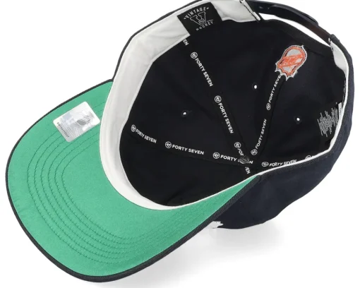 Dad Cap-47 Brand Toronto Maple Leafs Midway Hitch Lc Navy Dad Cap - Blue