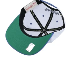 Snapback-Mitchell & Ness Toronto Maple Leafs Transcript /Blue Snapback - White