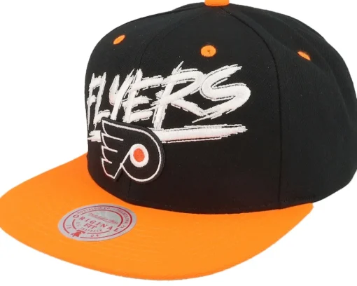 Snapback-Mitchell & Ness Toronto Maple Leafs Transcript /Blue Snapback - White