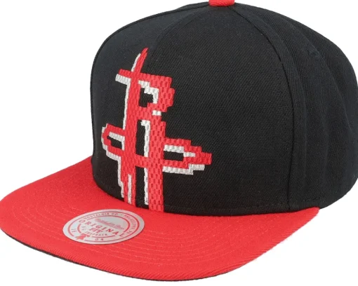 Online Mitchell & Ness Toronto Raptors 8 Bit Xl /Red Snapback - Black