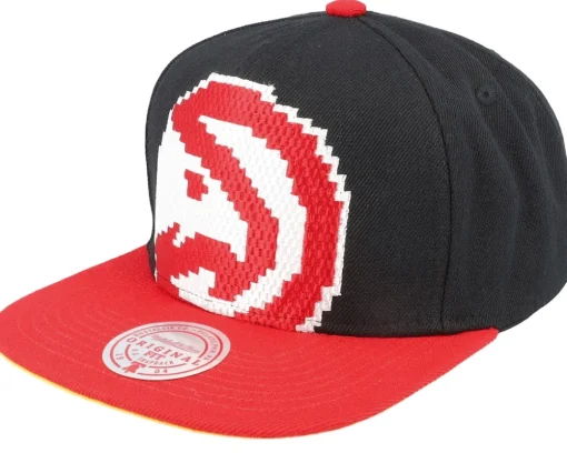 Online Mitchell & Ness Toronto Raptors 8 Bit Xl /Red Snapback - Black