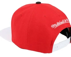 Outlet Mitchell & Ness Toronto Raptors Cardinal Red 2 Tone Scarlet/white Snapback -