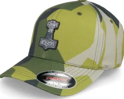Best Vikings Tors Hammare Mjolnir M90 Camo Flexfit -