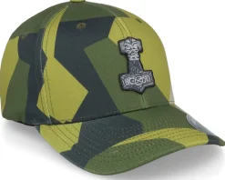 Best Vikings Tors Hammare Mjolnir M90 Camo Flexfit -