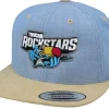 Best Iconic Toucan Rockstars Chambray Suede Blue/Beige Snapback -
