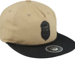 Snapback-Bearded Man Tough Beard Khaki/Khaki Rope 5-panel Snapback -