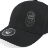 Best Bearded Man Tough Beard Wooly Combed Black Flexfit -