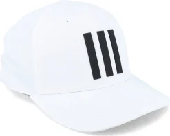 Adjustable-Adidas Tour Hat 3 Stripe Adjustable - White