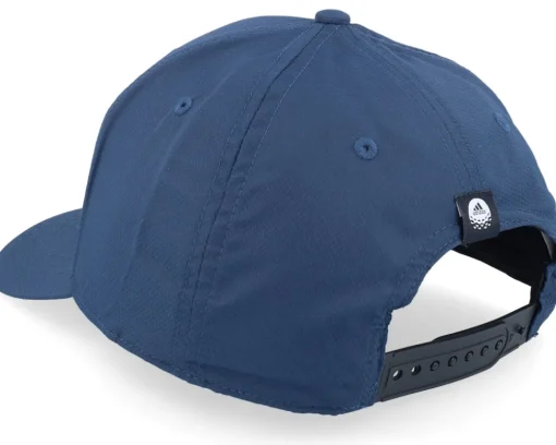 Organic Caps-Adidas Tour Snap Crst Crew Navy Adjustable -