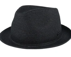 Fashion Stetson Toyo Black Trilby -