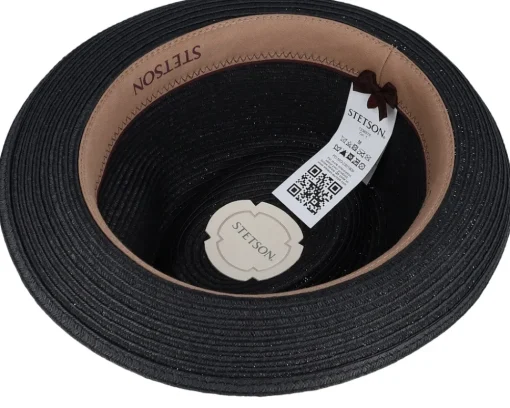Fashion Stetson Toyo Black Trilby -