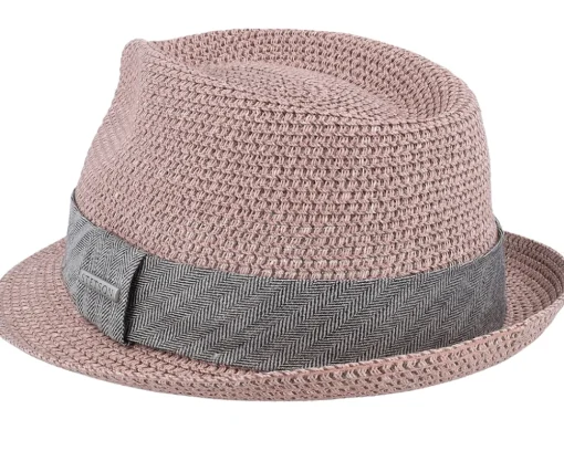 New Stetson Toyo Dusty Rose Trilby -