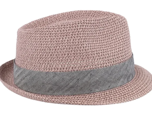 New Stetson Toyo Dusty Rose Trilby -