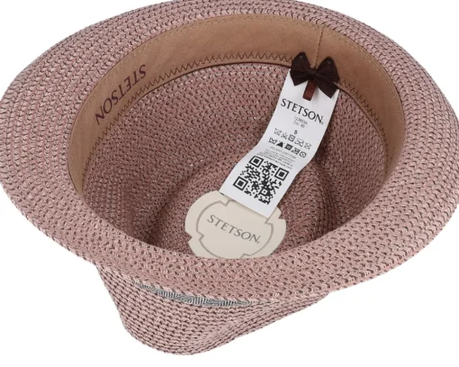 New Stetson Toyo Dusty Rose Trilby -