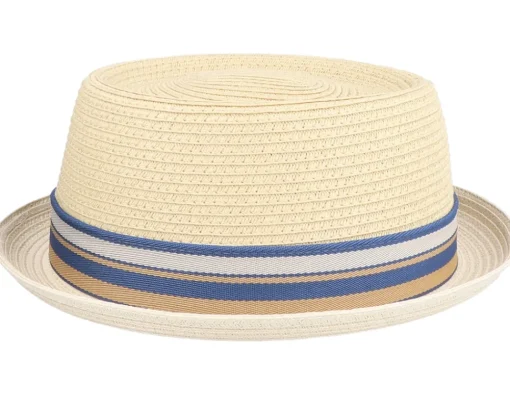 Straw Hat-Stetson Toyo Natural Pork Pie -