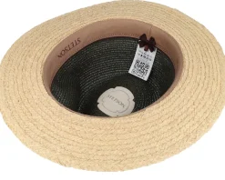 Best Stetson Toyo/Raffia Olive/Natural Traveller Straw Hat -