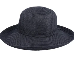Best Sur la tête Traveller Black Sun Hat -