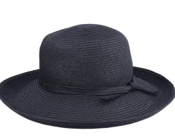 Best Sur la tête Traveller Black Sun Hat -