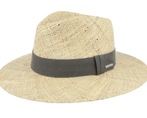 Fashion Stetson Traveller Seagrass Beige Straw Hat -
