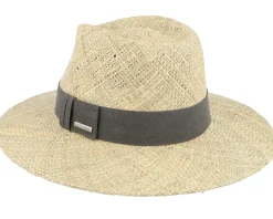 Fashion Stetson Traveller Seagrass Beige Straw Hat -