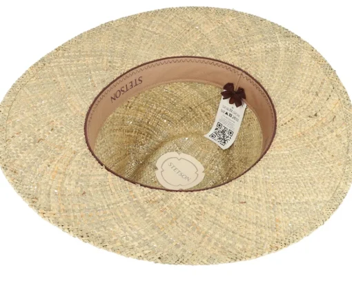 Fashion Stetson Traveller Seagrass Beige Straw Hat -